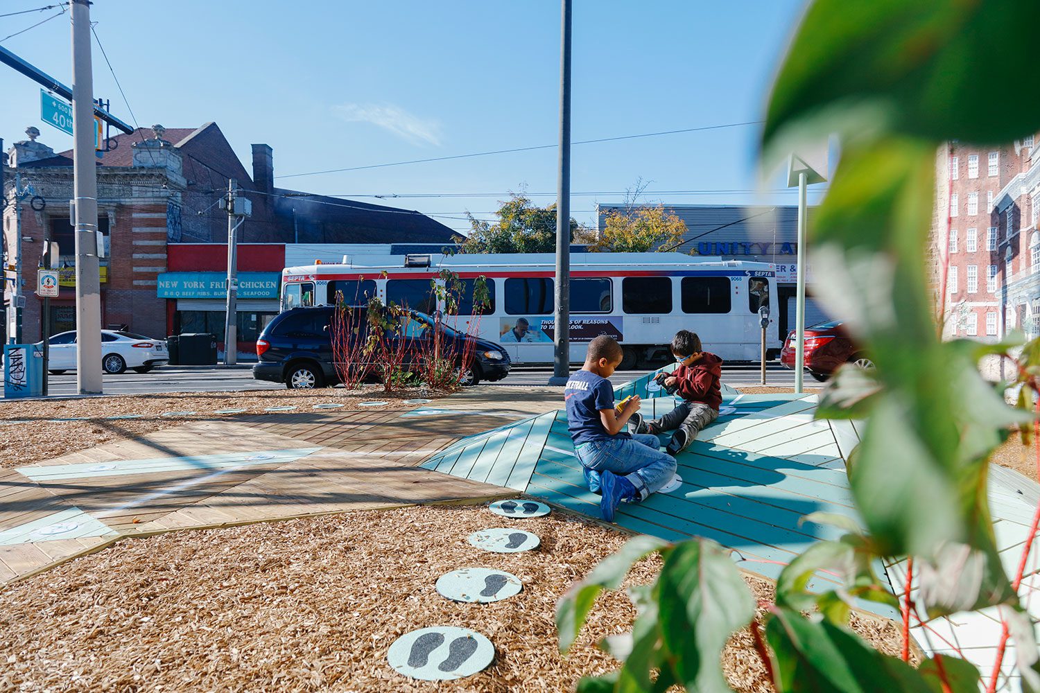 Urban Thinkscapes in Philadelphia’s Belmont neighborhood (photo by Sahar Coston-Hardy Photography)